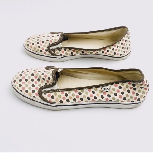 VANS Polka Dot shoes. Size 8 1/2 - Picture 5 of 7